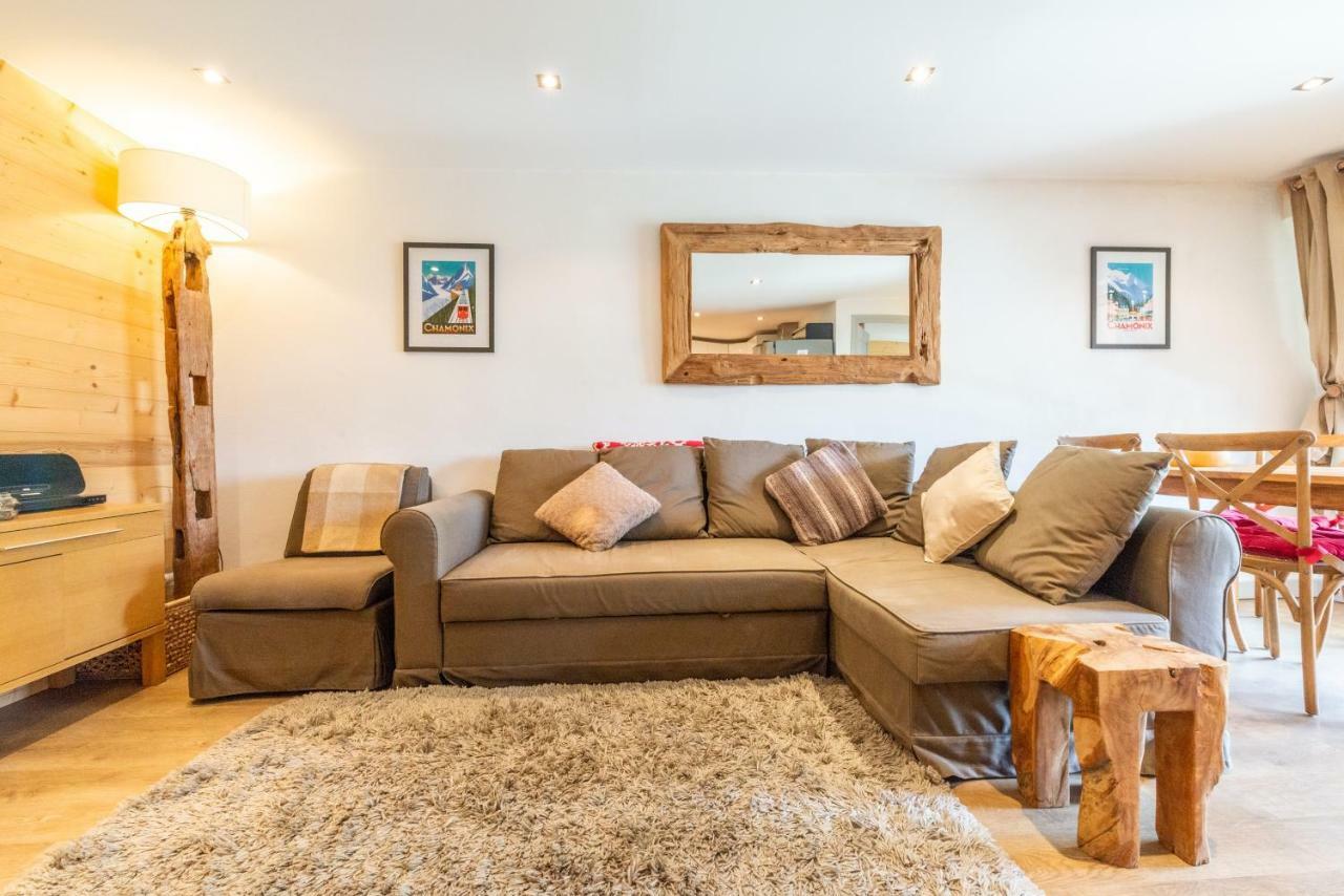Charmant Apartment Chamonix Center With Mont Blanc View Экстерьер фото